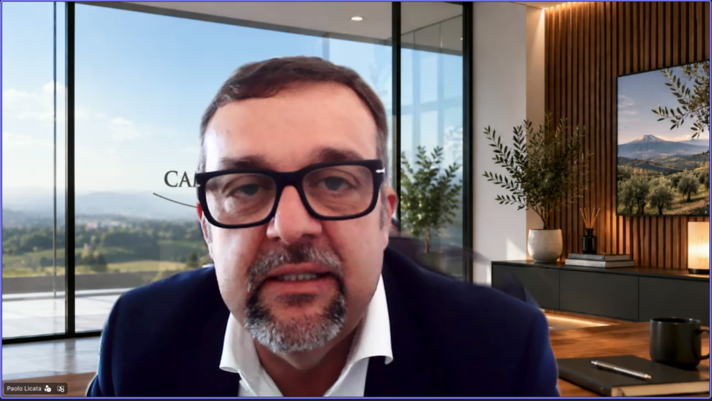 Paolo Licata, CEO di Campo d'Oro
